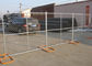 Galvanized Wire Security Metal Fence Panels OD32mm / OD48mm Frame