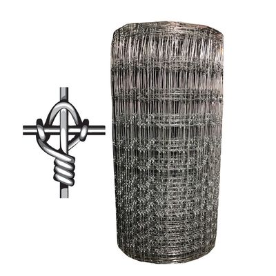 গবাদি পশু ঘোড়া ভেড়ার খামার গ্রামীণ জন্য Galvanized স্থায়ী গিঁট বেড়া